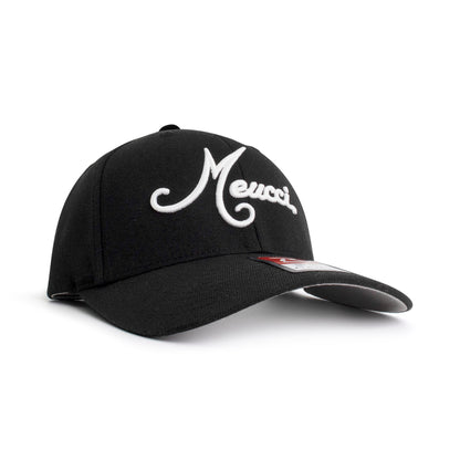 Black Meucci Flexfit Hat - Right Angle