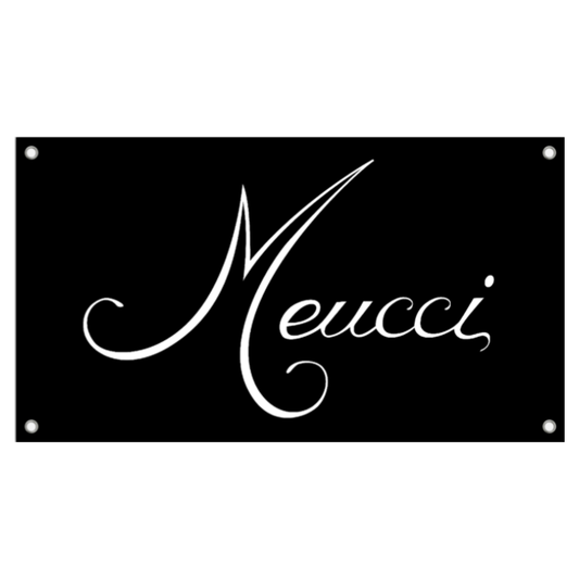 Meucci Vinyl Banner 2'x3'